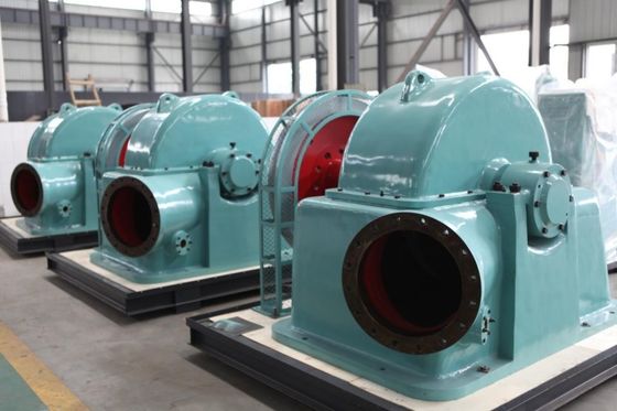 Turbine à roues turbo de 550 kW