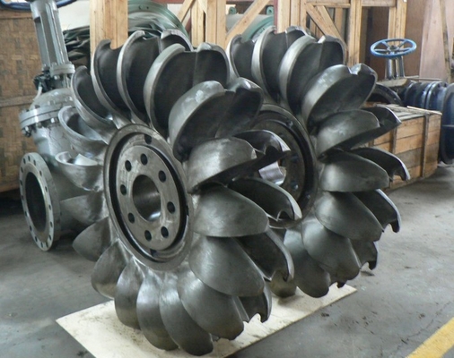 Bec multi sans brosse hydro-électrique de la turbine 3500kw de 750RPM Pelton