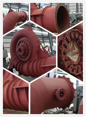 Type système hydraulique 400kw d'écoulement axial de turbine de production d'électricité de micro