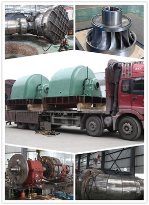 écoulement élevé hydraulique micro de basse Kaplan turbine principale de 50m pour Mini Hydro Station