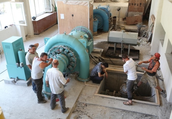 Contrôle de C.C Smart à C.A. du gouverneur 220V de turbine de l'eau d'atterrisseur Digital