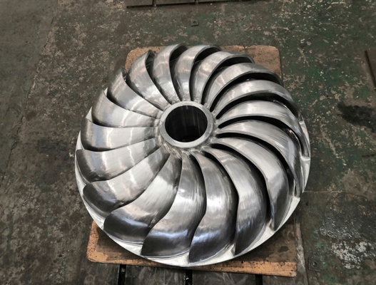 Durée de vie de haute résistance à grande vitesse 1.1m de roue d'eau de solides solubles Turgo longue