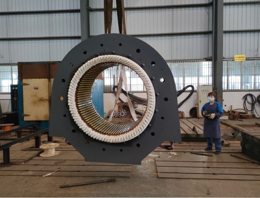 le générateur d'énergie hydroélectrique de la turbine 3000kw a forgé 6300V en acier