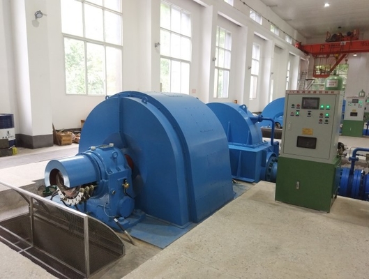 Haute turbine principale simple 1000RPM de l'eau du bec 1000kw pour la grille