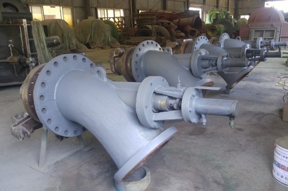 Roue de turbine d'acier inoxydable Turgo 0.9m 500kg pour la turbine à grande vitesse