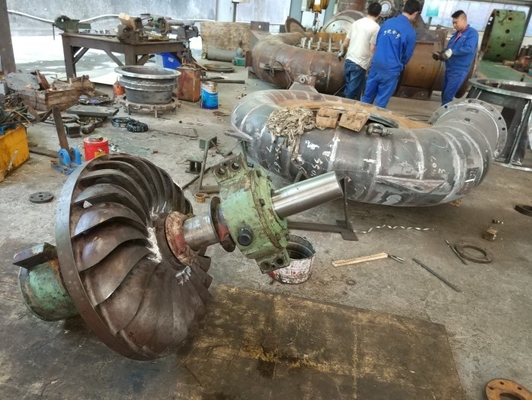 la turbine de l'eau de 0.8m partie la roue de Turgo pour le générateur hydro-électrique