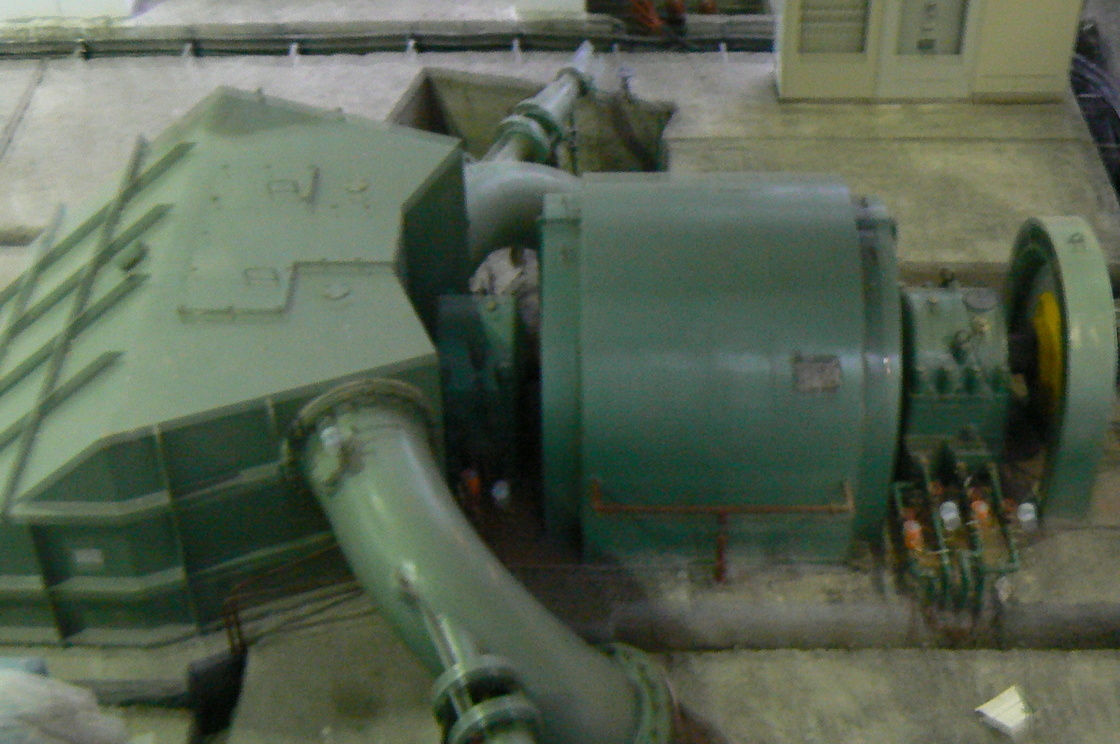Turgo Turbine à impulsion hydraulique pour un débit d'eau de 0,85 M3/s et un impact environnemental minimal