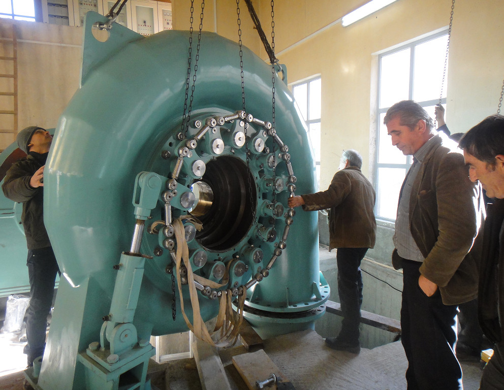 Pièces de turbine à eau à faible entretien, résistance à la corrosion élevée et lame fixe