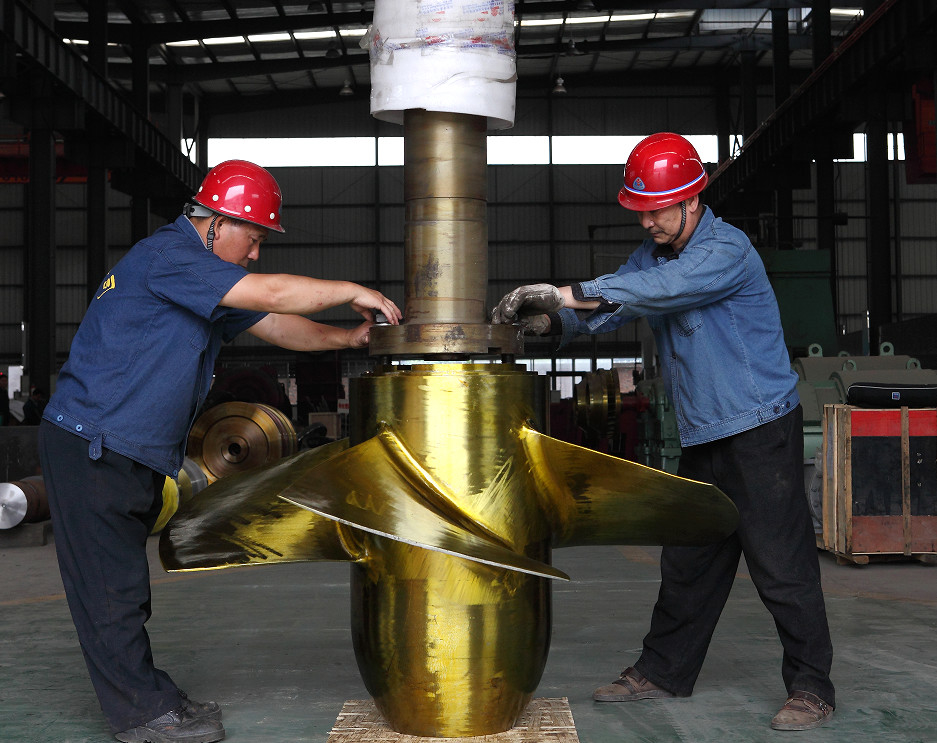 2.83 M3/s Guide de l'entrée du débit d'eau Vane Turbine Pièces de rechange Abordable et de choix