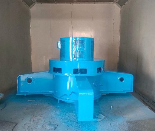 300 kW Capacité refroidissement par eau-huile 6-20KV Turbine hydraulique avec acier inoxydable / coureur en fonte
