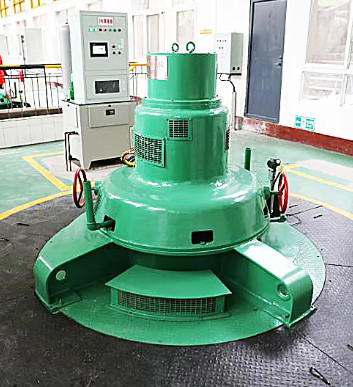 Turbine hydraulique Kaplan à entrée d'eau verticale avec vannes de guidage ZG20SiMn et arbre principal vertical