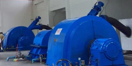 Turbine hydraulique Pelton avancée pour une décharge de conception de 0,385 m3/s et une portée de tête d'eau de 100 m à 800 m
