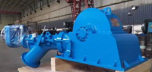 Turbine à impulsion turgo de 1000 kW de capacité avec excitation sans balai et plage de vitesse de fonctionnement de 1000 tr/min à 3000 tr/min