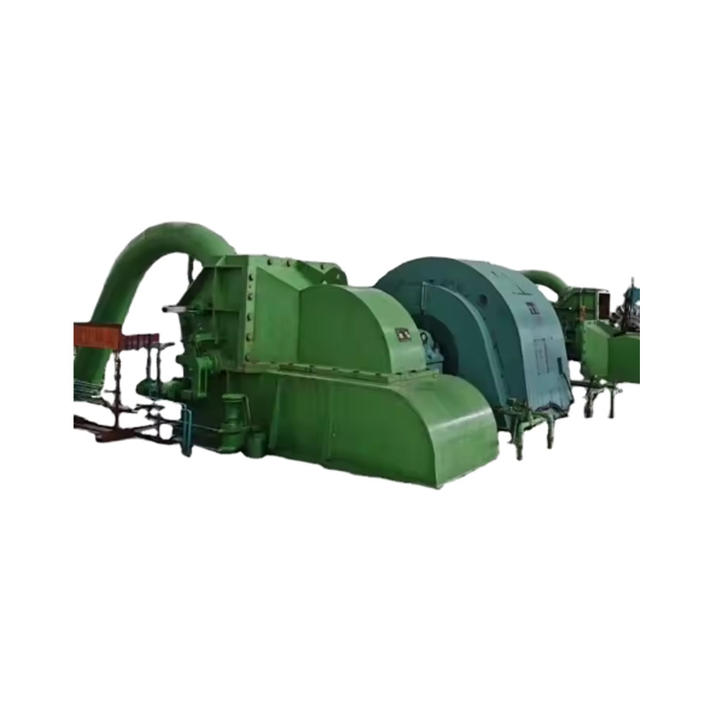 Turbine hydraulique Pelton personnalisée avec portée de tête d'eau de 100 m à 800 m et pression d'entrée de 1 à 20 bar