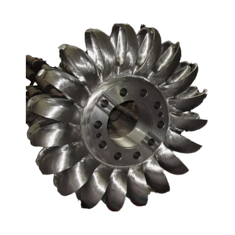 100m-800m portée de la tête d'eau Pelton Hydroturbine avec 0.385m3/s Décharge de conception et options personnalisables