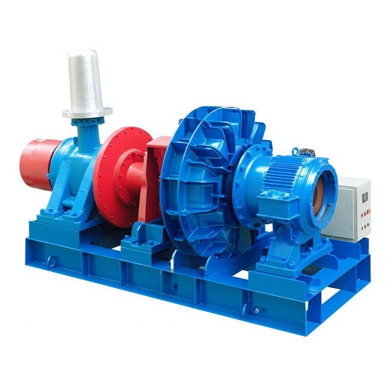 Turbine hydraulique Pelton en acier inoxydable standard ISO avec puissance personnalisable pour les centrales hydroélectriques