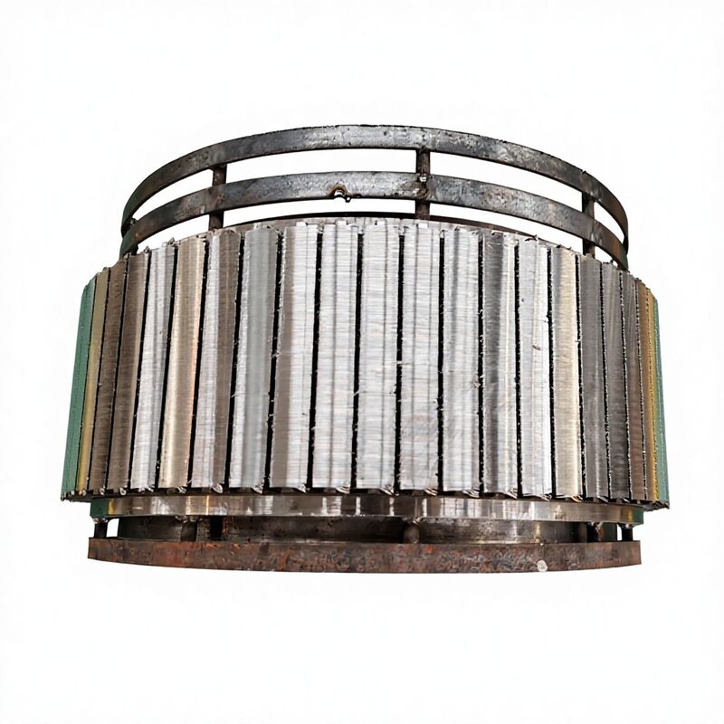 Générateur de turbine hydraulique de puissance nominale de 1000 kW avec refroidissement à l'eau et excitation sans pinceau pour une production d'hydroélectricité efficace