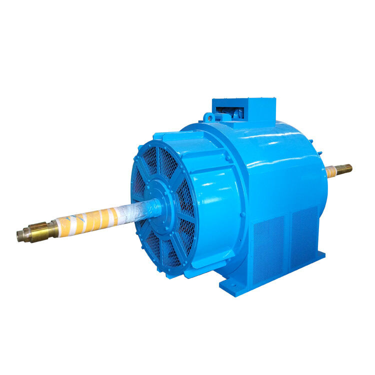 Générateur de turbine hydroélectrique de 700 kW avec arbre en acier forgé et refroidissement par eau pour projets d'énergie renouvelable