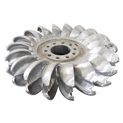 Turbine axiale de turbine hydraulique de fonte/acier inoxydable Pelton pour l'hydroélectricité industrielle