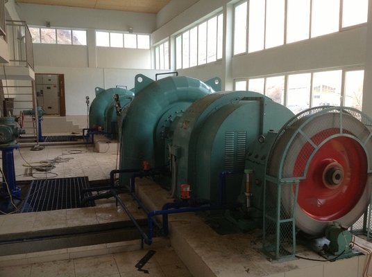 Turbine hydraulique en acier inoxydable Francis 50 Hz Fréquence pour vitesse nominale 500-1500 r/min