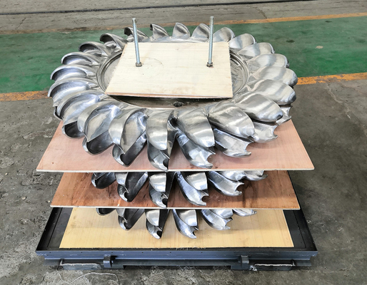 Q345-B Matériau de la turbine hydraulique Pelton pour type de moteur à jet unique ou à jet multiple