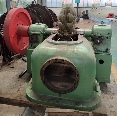 Turbine hydraulique verticale pour 10m 500m tête de coût moyen de l' acier au carbone