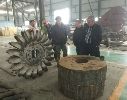 2.83 M3/s Pièces de turbines à eau à débit avec conception personnalisable et matériau en acier inoxydable