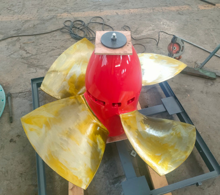 Générateur de turbine verticale Kaplan ZG20SiMn avec lames CNC en acier inoxydable