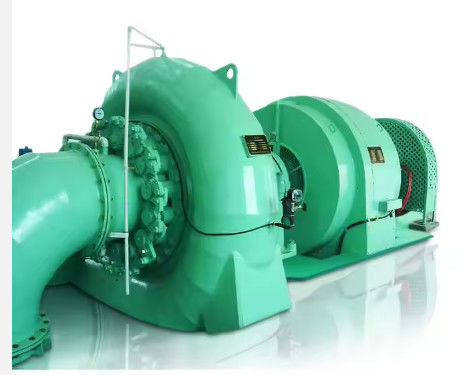 1.8 m3/s Débit de Sortie Turbine Hydraulique Francis avec une Hauteur Nominale de 50 m-120 m et Aube Directrice en Acier Inoxydable