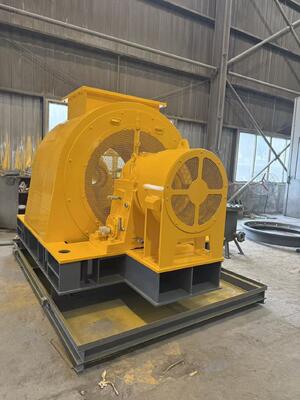 Turbine hydraulique Francis personnalisée avec excitation sans pinceau et câbles à noyau de cuivre pour les centrales hydroélectriques