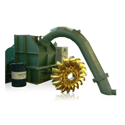 Turbine hydraulique principale 50HZ de la verticale 100m Pelton sur le cerceau 5000RPM