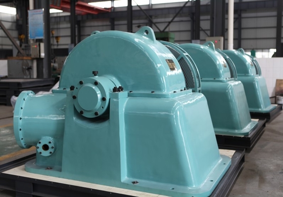 Générateur de roue de la turbine d'impulsion de Turgo d'acier de bâti 700kw Turgo