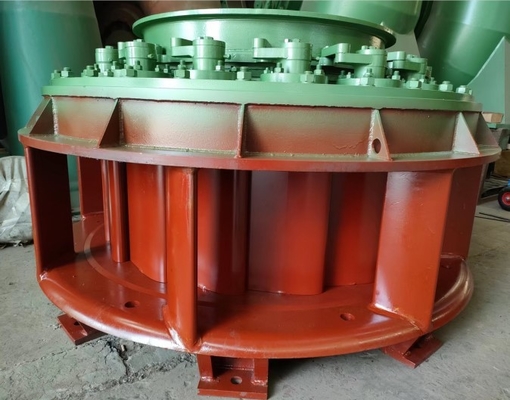 double système réglementaire de la turbine 650kw de lame fixe hydraulique verticale de coureur