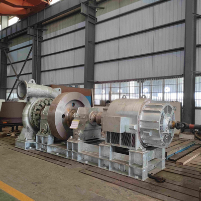 R de type Kaplan Min Radial Inflow de la turbine 6MW 250 de surpression axiale