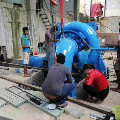 Lame fixe Kaplan vertical 100 charge d'eau hydro-électrique du générateur 16m de kilowatt