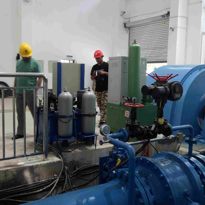 Petite turbine hydraulique fiable de générateur de 5mw Kaplan 1mw de rendement élevé hydraulique de la centrale 8,2 M3/S