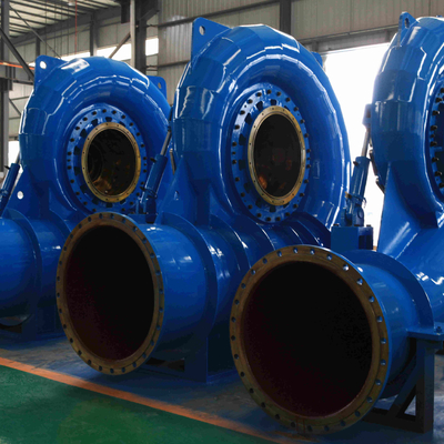 pression variable de charge d'eau de 5Mw Francis Vertical Hydro Turbine 120m