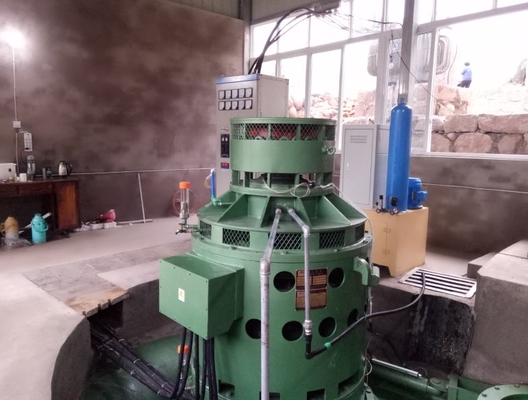 La turbine hydraulique 400V de la verticale 350kw d'acier inoxydable a fixé la lame