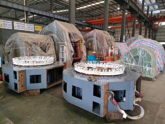 Générateur de turbine hydraulique de 1000 kW avec excitation sans pinceau et disposition verticale pour les systèmes d'énergie hydroélectrique micro